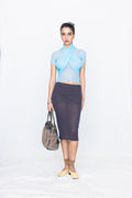 Wrap Top Turquoise